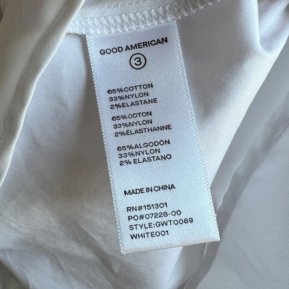 Good American The Good Shirt Size 3 NWT - Picture 7 of 9